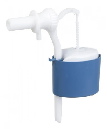Арматура впуска воды с боковым подключением, резьба пластик 1/2", FONTE 77-532