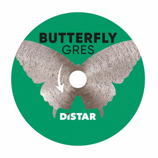 Круг алмазный отрезной Butterfly (керамика, керамогранит) 45x0,6x5,8/3,2-3,0F; DISTAR