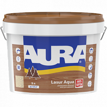 ESKARO Aura Lasur Aqua (каштан) 0,75л (акриловая лазурь)