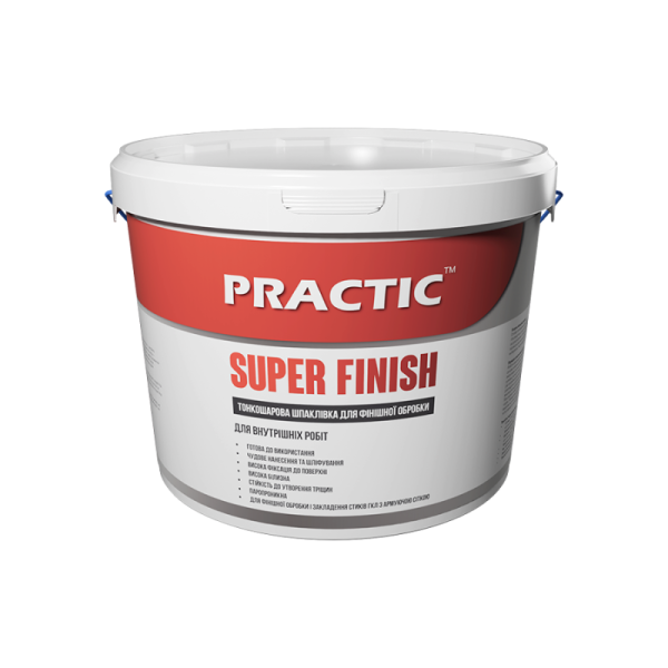 Шпаклівка PRACTIC SUPER FINISH 1,7кг