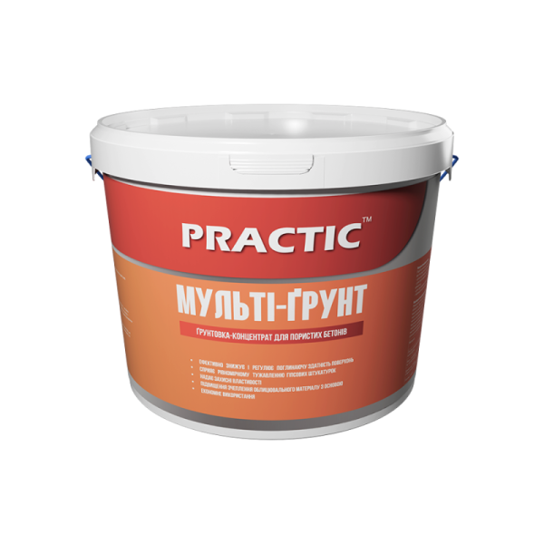 Грунтовка-концентрат PRACTIC Мульти-грунт  5 кг.