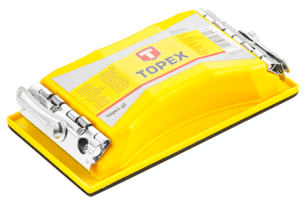 Терка для абразивной сетки, быстрозажимная 100x210мм  (Topex) 08A110
