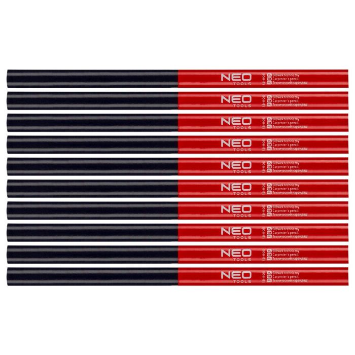Карандаш технический 12 шт. (синий-красный), NEO 13-805