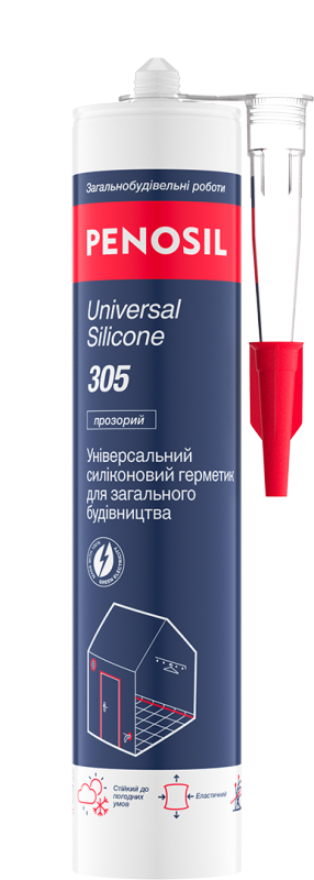 Герметик универсальный-нейтральный для всех видов  PENOSIL Premium Neutral Прозрачный 310 ml H3048