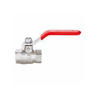 Кран латунный слойный Base 3/4" резьба В/В ручка, Double-lin