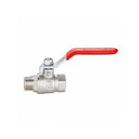 Кран латунный слойный Base 3/4" резьба В/С ручка, Double-lin