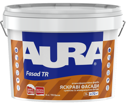 ESKARO Aura Fasad TR 9л (краска дисперс.)
