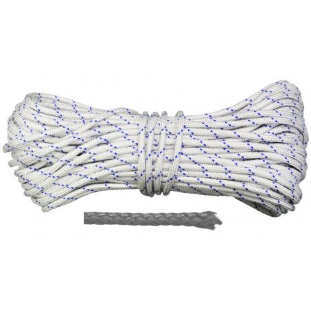 Шнур полипропиленовый плетеный, D 10 мм, 20 м, (Украина)  69-691