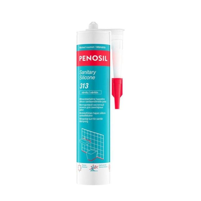 Герметик санитарный Penosil Sanitary Silicone 313c Белый 310мл  (аналог H2090)  H4791