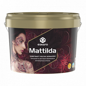 ESKARO Mattilda TR 0,9л (Краска глубокоматовая для стен и потолков)