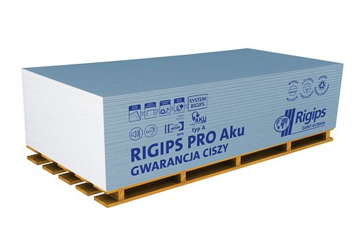 ЛГК RIGIPS акустичний вологостійкий 12,5мм (1.20х2.00)