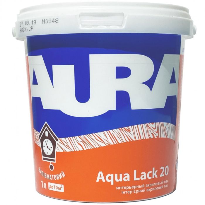 ESKARO Aura Aqua Lack 20, 2,5л (акриловый лак)