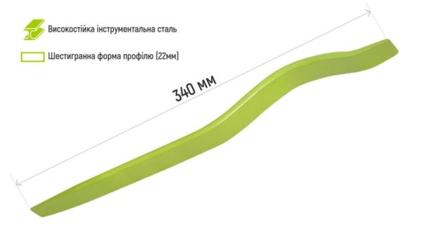 Монтировка 340х22 мм Alloid
