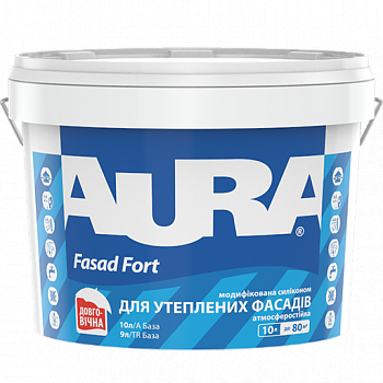 ESKARO Aura Fasad Fort ТR 2,25л (краска дисперс.модифиц.силиконом)