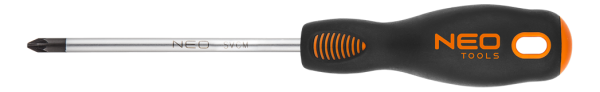 Отвертка крестовая PZ2 x 100 мм, CrMo