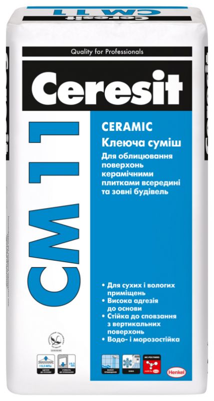 CERESIT CM 11 Унив. клей для плитки, 25 кг