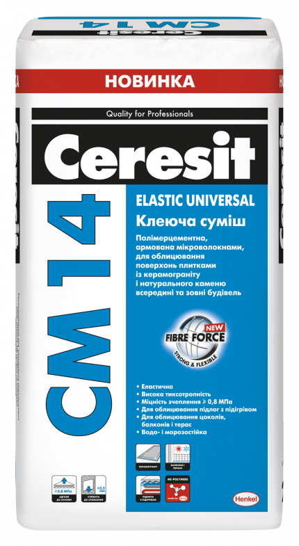 CERESIT CM 14 Клей Elastic Universal, 25 кг