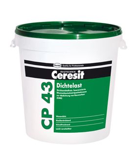 CERESIT CP 43 Двухкомп. эласт. гидроизол. мастика, 28 кг