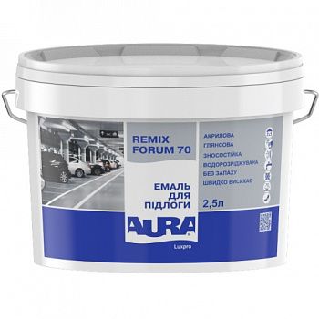 ESKARO Aura Luxpro Remix Forum 70 белая для пола  (Эмаль акриловая), 0,75л
