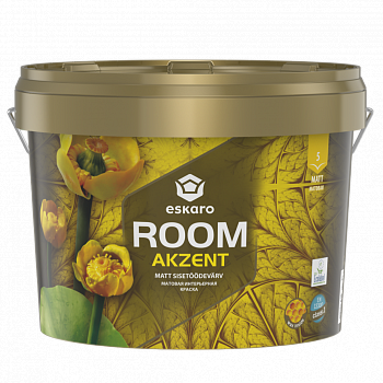 ESKARO Akzent Room  0,9л (краска матовая д/потолка и стен)
