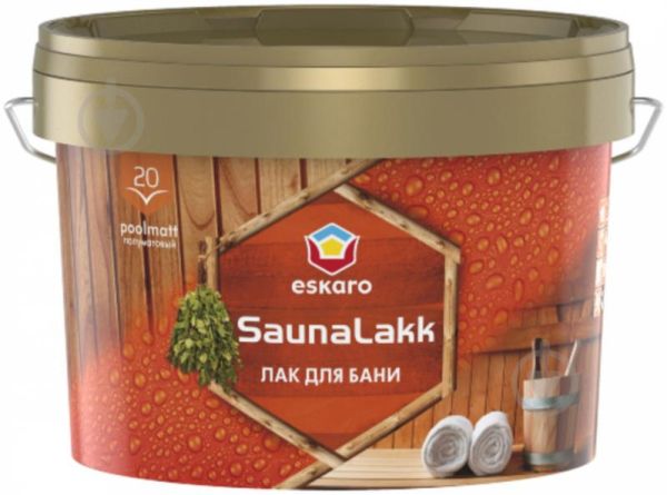 ESKARO Saunalakk 2,4 л (Лак для лазнi)