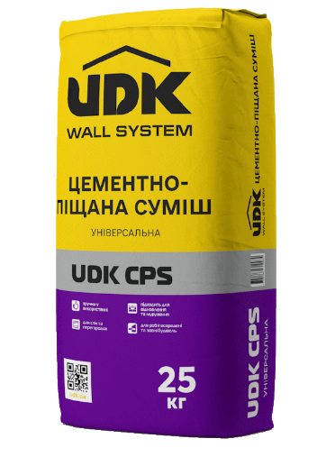 UDK CPS Цементно-песчанная смесь универсальная 25 кг