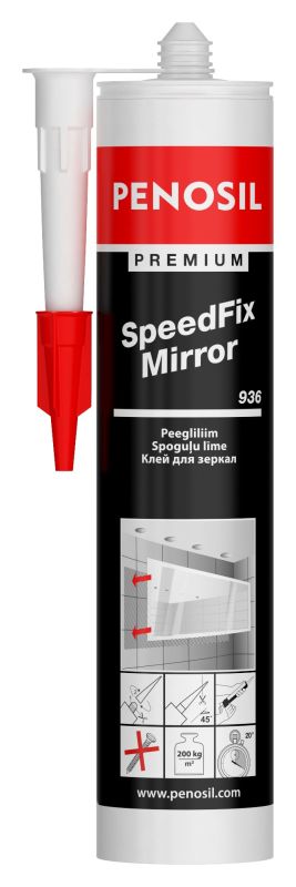 Клей для зеркал каучуковый Penosil Premium Mirror 936 Коричневый 310мл H3864