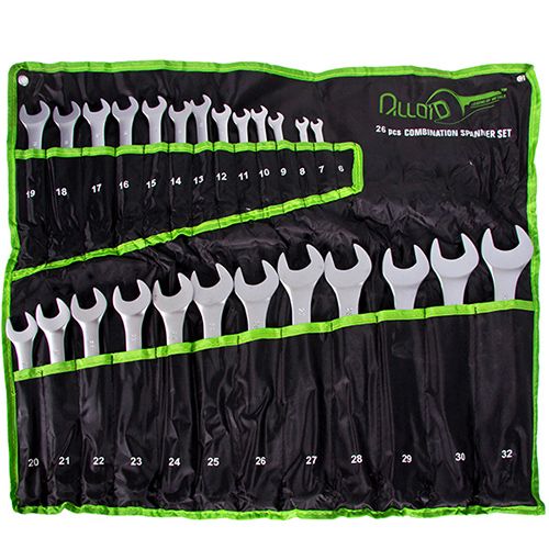 Ключи комбинированные набор 26 предметов Alloid