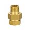 Сгон прямой латунный "американка" 1/2"В-1/2"С, Double-lin