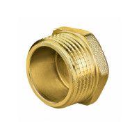 Заглушка латунная 1/2"С, Double-lin