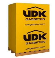 Газобетон UDK 400 2,5-F100 600х200х150 мм 1.8 m3 100 шт/пал