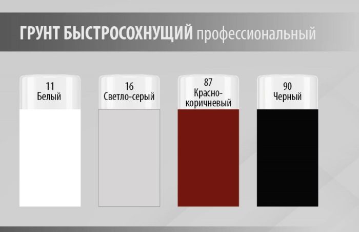 Грунт аэрозольний быстросохнущий ZEBRA 400мл 16 Светло-серый
