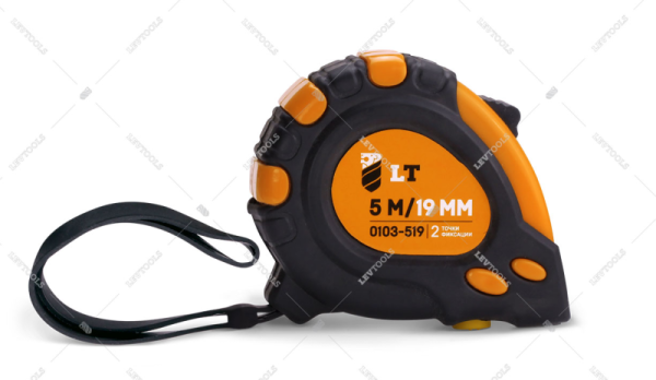Рулетка магнитная, PROSERIES, 10м*25мм с прорезиненным корпусом, 2 стопора полотна LT 0103-1025