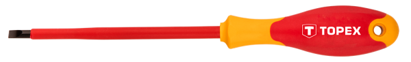 Отвертка шлицевая 1000В, 5.5 x 125 5 мм, , CrMo