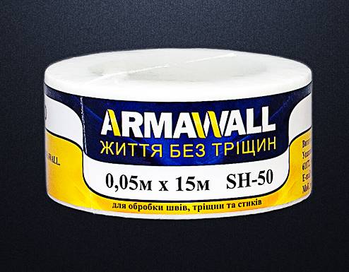 Стеклохолст ARMAWALL для стыков 0,05 м х15 м