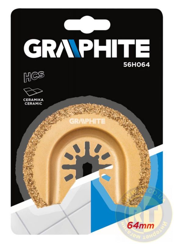 Диск отрезной 64 мм, HM GRAPHITE 56H064