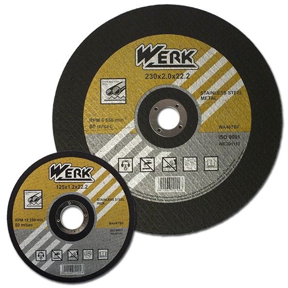 Диск отрезной по металлу 350х3,5х25,4 WERK (WE201121)