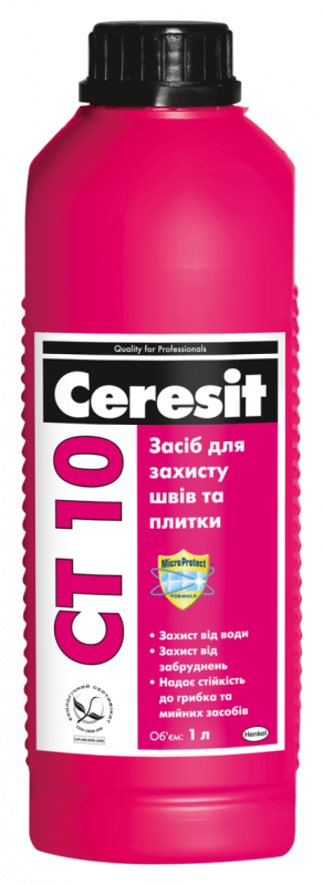 CERESIT CT 10 Защита для швов и плитки, 1л