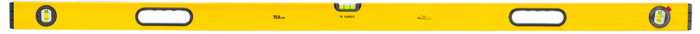 Рівень алюмінієвий, тип 600, 150 см, 3 вічка 29C606