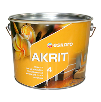 ESKARO Akrit 4  2,85 л (краска глубокоматов.)