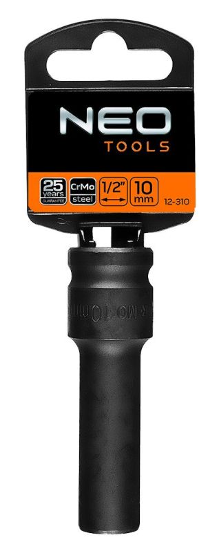 Ударная головка 1/2", 16 мм, длинная Cr-Mo NEO 12-316