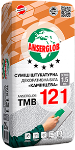 ANSERGLOB ТМВ121 Штукат. декор. «камінцева» (1,5мм), 25кг