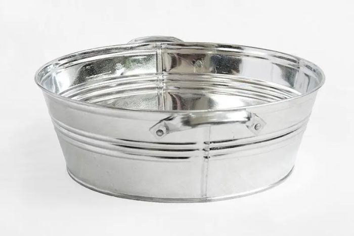 Таз оцинкований овальный 13л АРМА