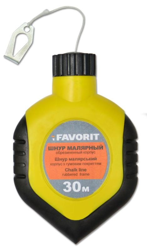 Шнур малярський 30 м, гумований корпус