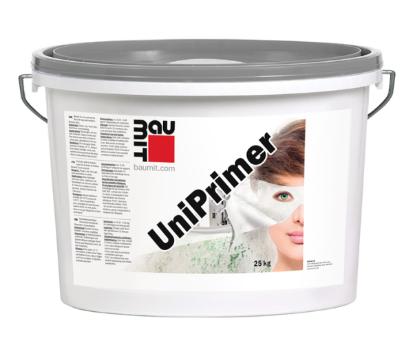 Baumit UniPrimer универсальная грунтовка под декоративную штукатурку, 25 кг