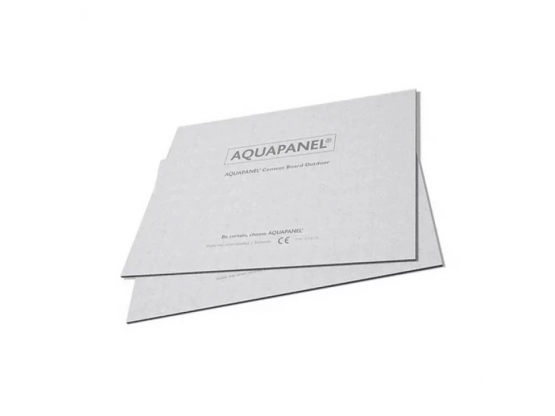Плита AQUAPANEL Outdoor, 12.5 мм, 900 х 2400 мм (30шт/пал)