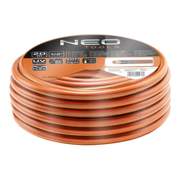 Шланг садовый 1/2 * 30 м 4-слойный Эконом NEO 15-801