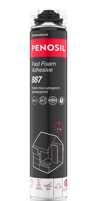 Клей-пена быстрой схватки PENOSIL Fast Foam Adhesive 887 750ml A6225