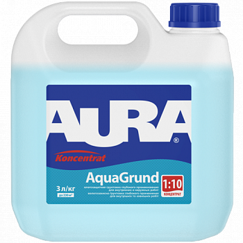 ESKARO Aura Koncentrat Aquagrund  3 л (грунтовка водоразбавимая)