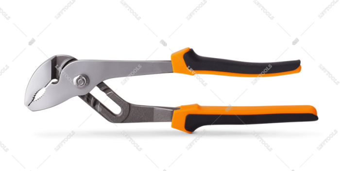 Клещи 250 мм переставные для сантехнических работ А6 Water pipe pliers 10" polished LT 1701-250